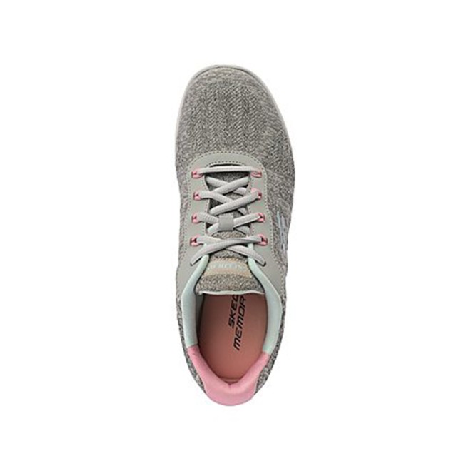 Skechers Women Grey Sports Lace Up (SKU: 239-896335-14-6)