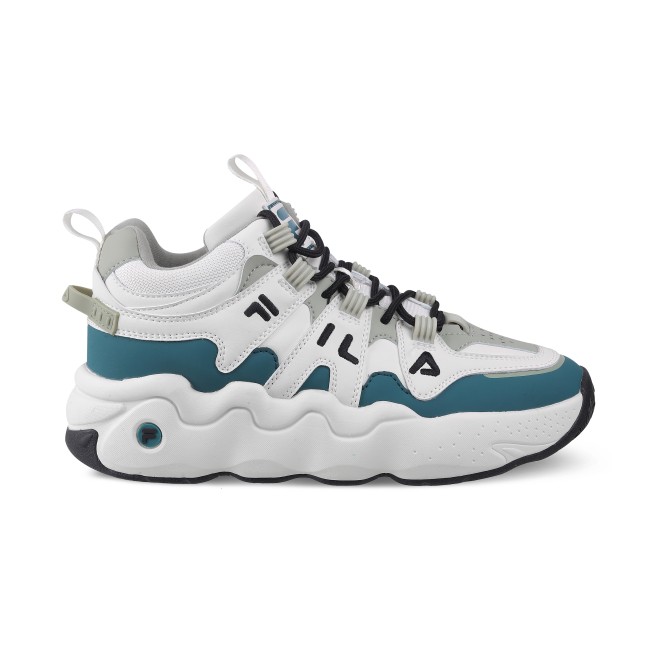 Fila Women White-Khaki Sports Walking Shoes (SKU: 25-11011260-2450-5)
