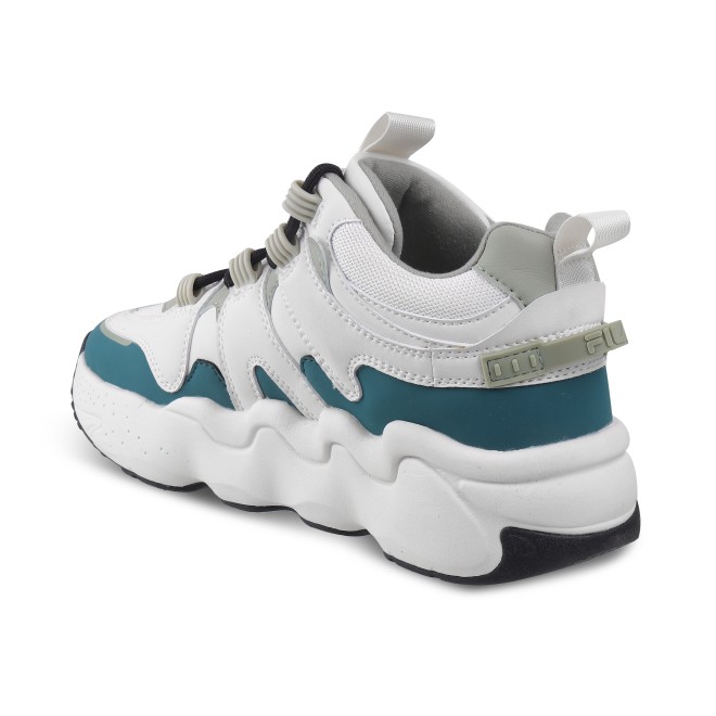 Fila Women White-Khaki Sports Walking Shoes (SKU: 25-11011260-2450-5)