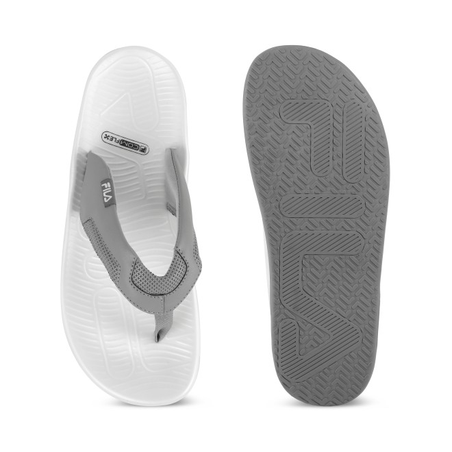 Fila Men Grey Casual Slippers (SKU: 25-11011284-14-6) Fila Men Grey Casual Slippers (SKU: 25-11011284-14-6)