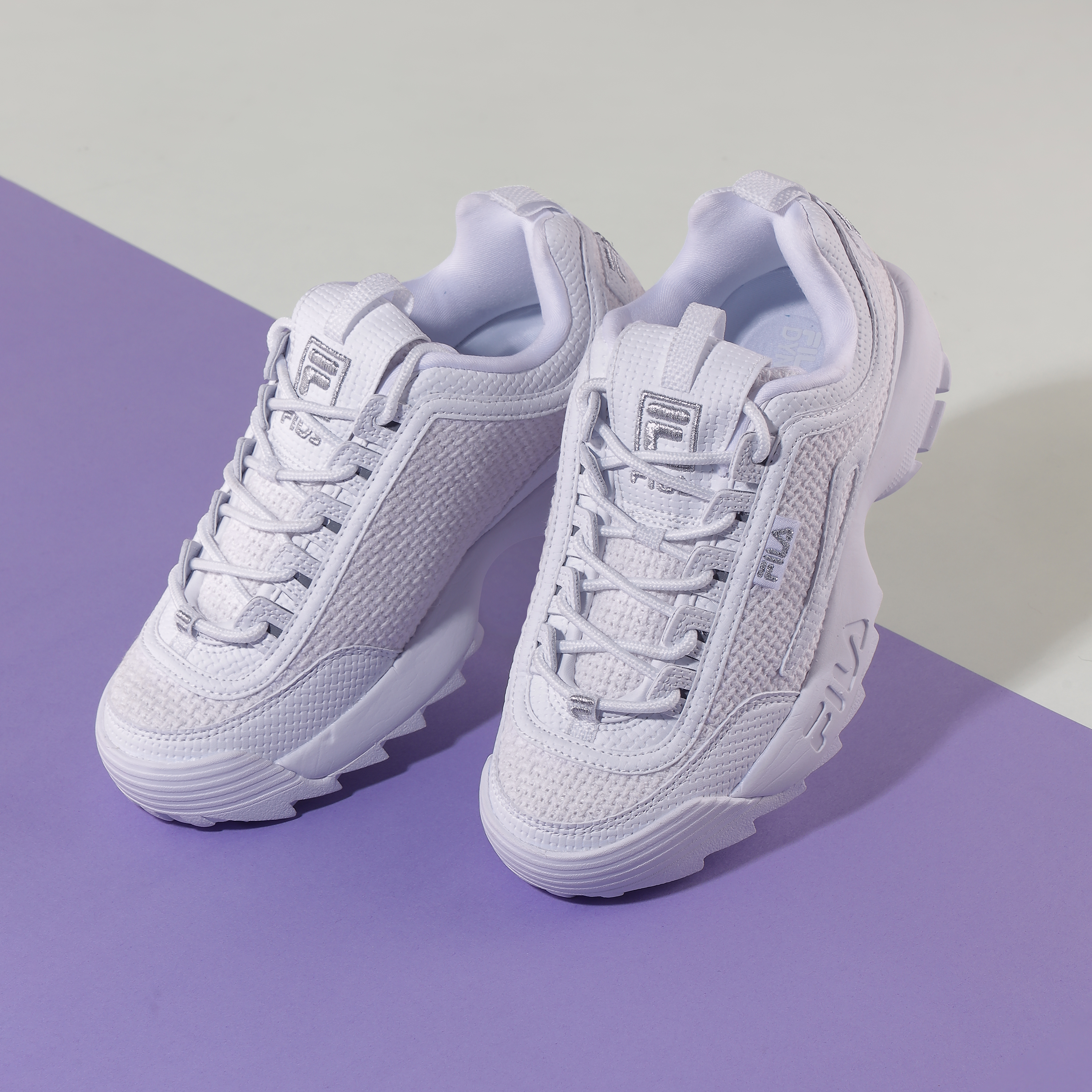 Fila Women White Sports Sneakers