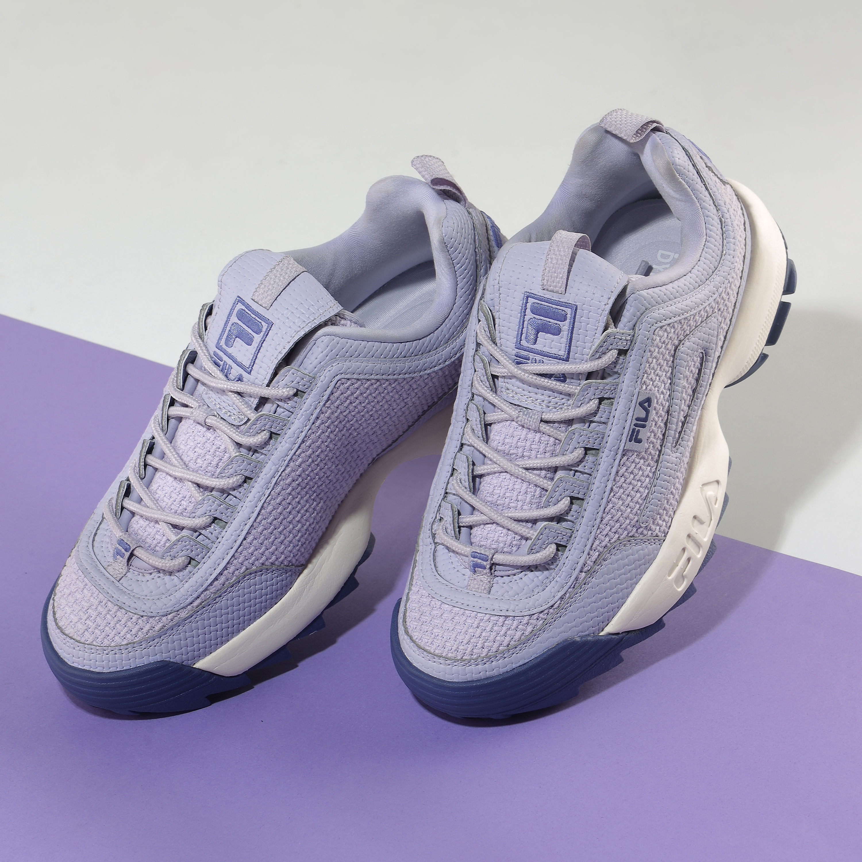 Fila Women Purple Sports Sneakers