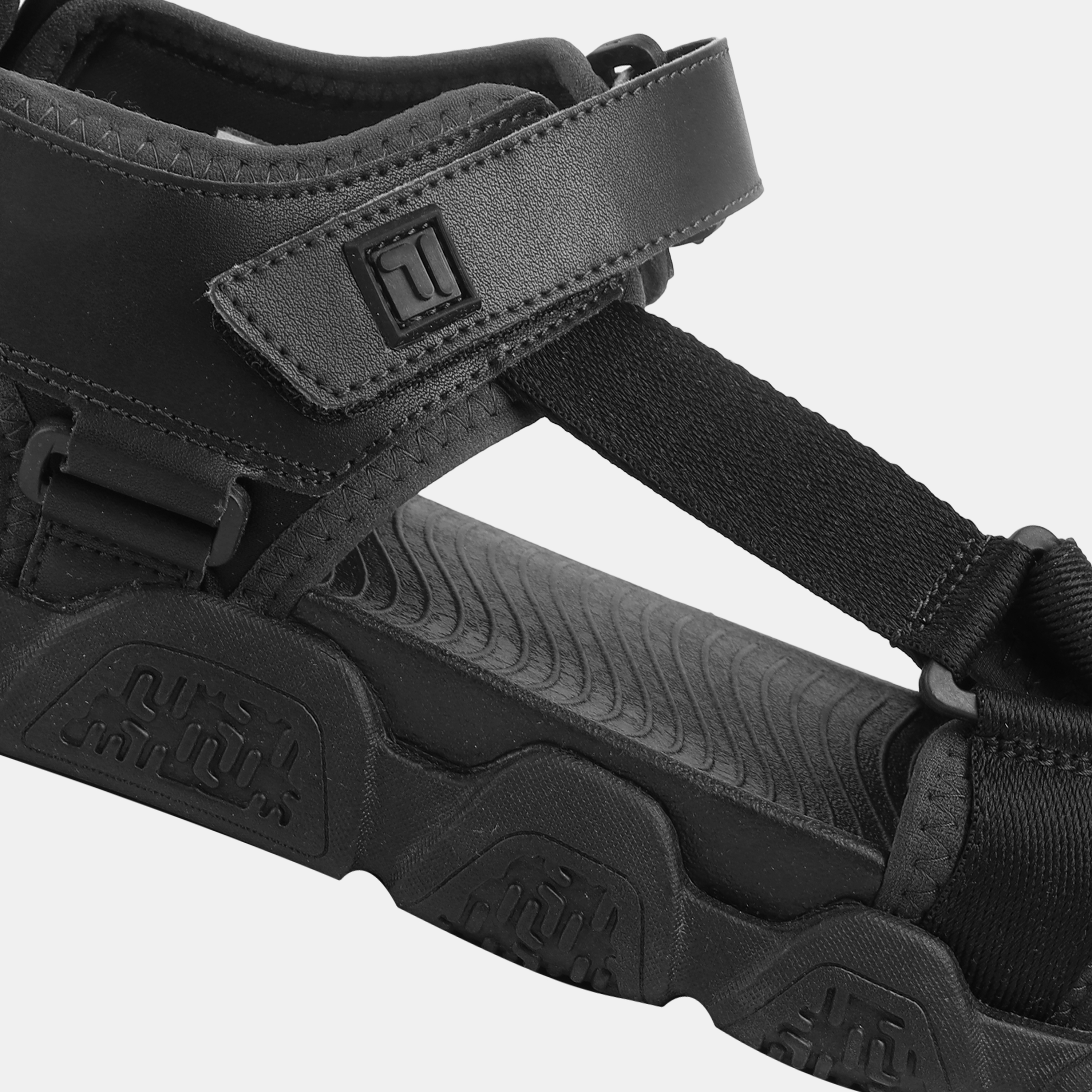 Fila Men Black Casual Sandals (SKU: 25-11011313-11-6)