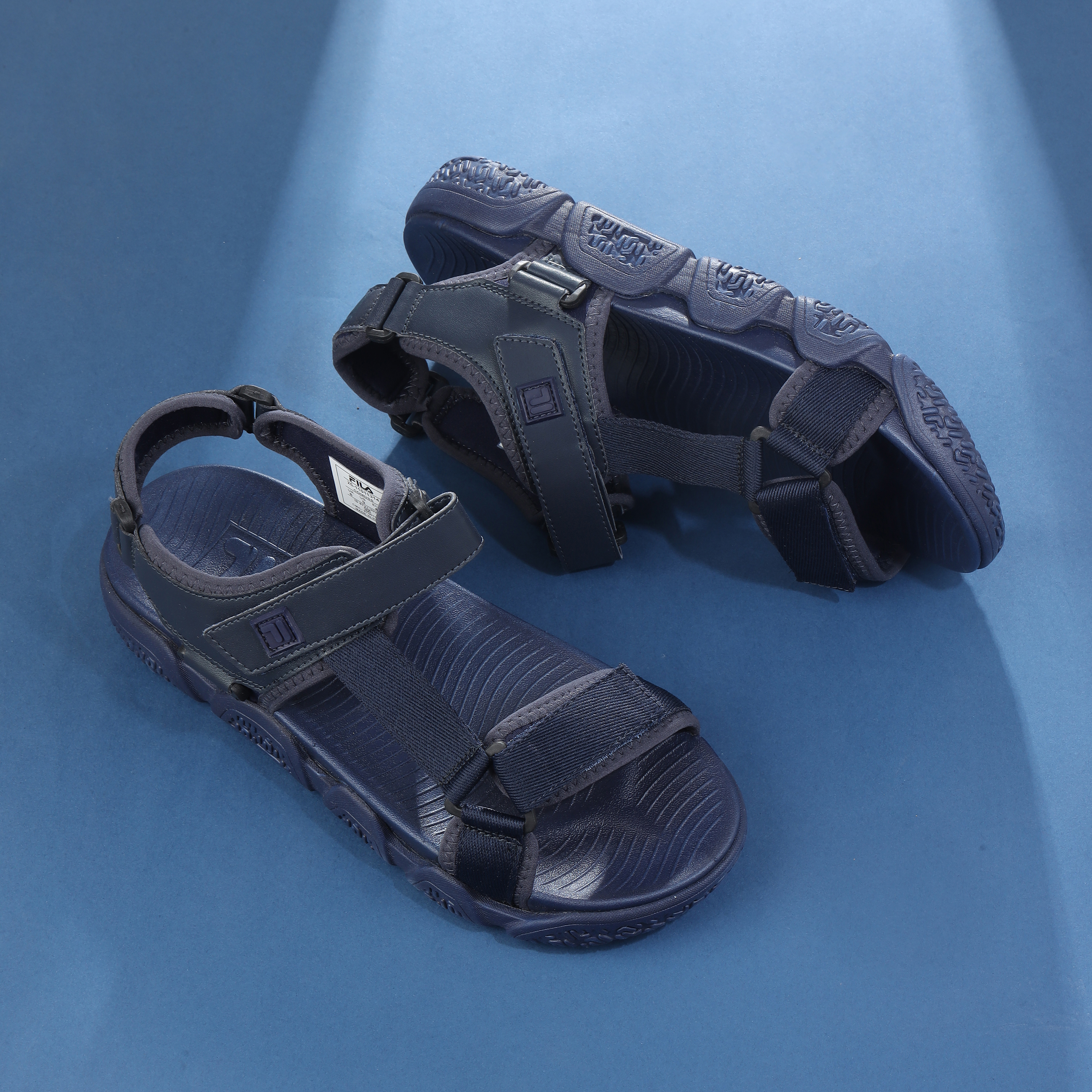 Fila Men Blue-navy Casual Sandals