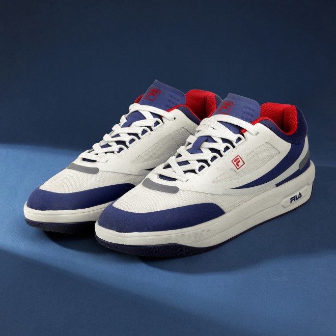 Fila Men White-multi Sports Sneakers