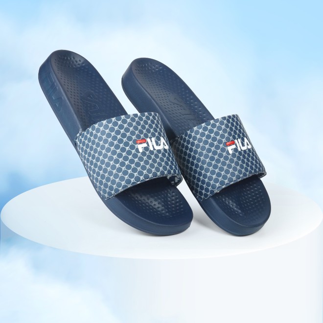 Fila Savil Blue Slides