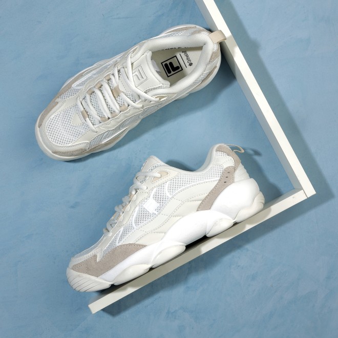 Fila Beige Wavy Spaghetti Shoes