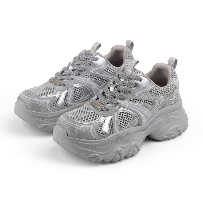 Fila Women Silver Sports Walking Shoes (SKU: 25-11011410-27-4)