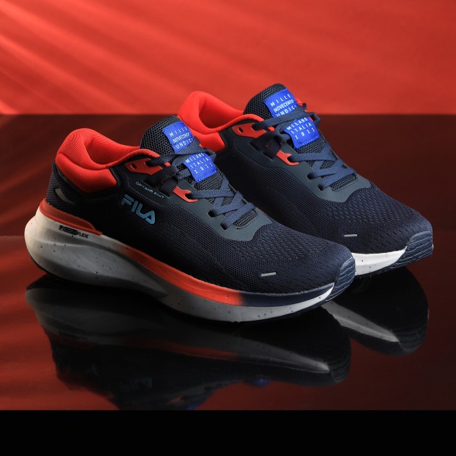 Fila Men Blue-navy Sports Walking Shoes