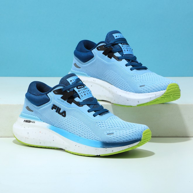 Fila Men Light-blue Sports Walking Shoes