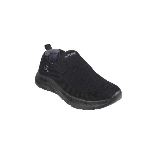 Active Sports Men Black Casual Walking Shoes