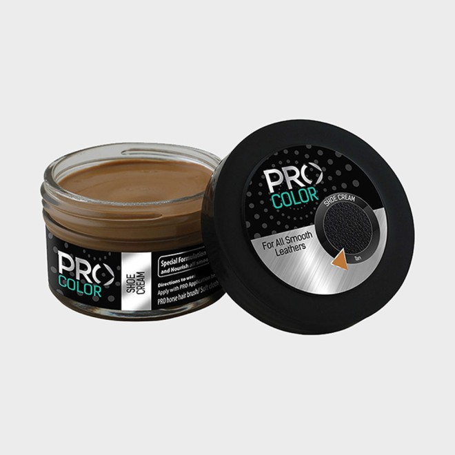Pro Pro Color Shoe Cream 50ml Tan