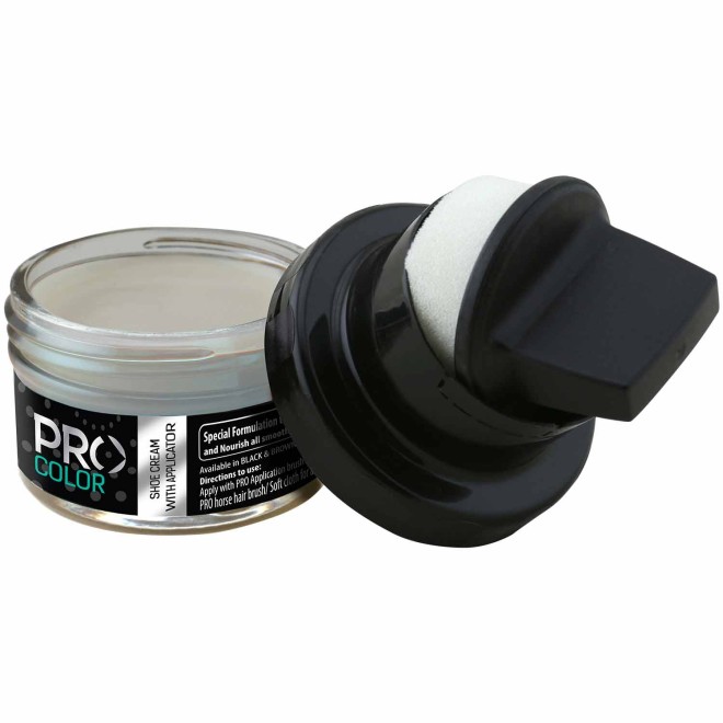 Pro Pro Color Shoe Cream with Applicator 50ml Neutral