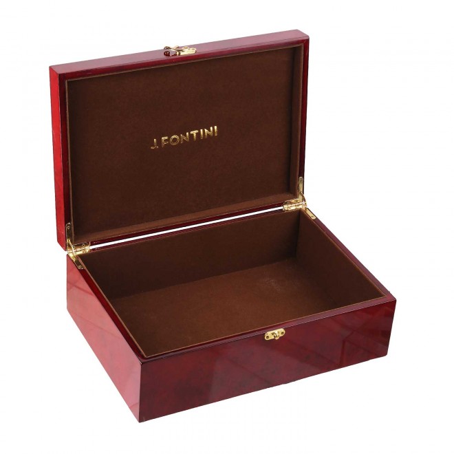 Mochi Men Maroon Shoe Storage Box (SKU: 261-6320-44-44)
