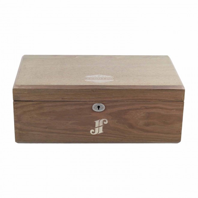 J.Fontini Men Grey Shoe Storage Box