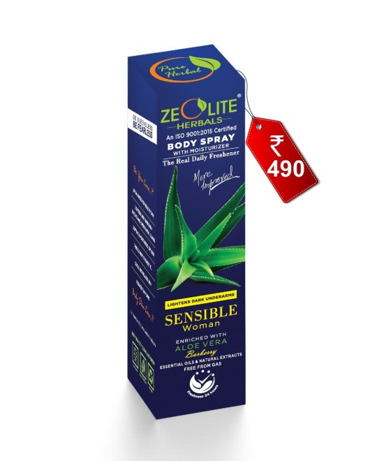 Zeolite Body Spray Sensible (Women) 125ml