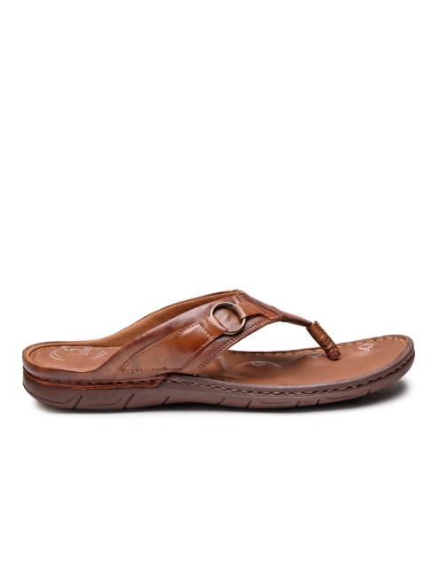 Von Wellx Men Tan Casual Slippers (SKU: 284-830080-23-40)
