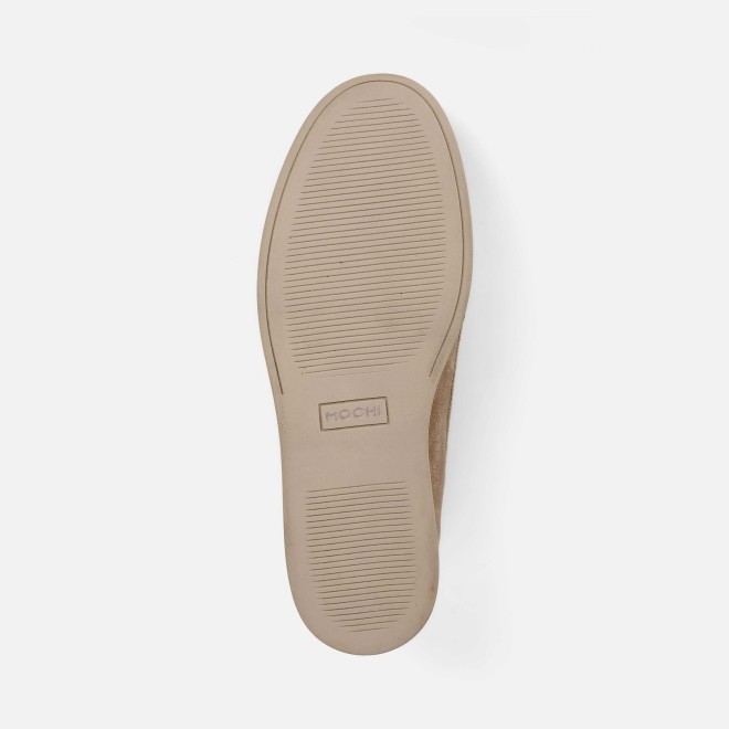 Mochi Women Beige Casual Loafers (SKU: 31-1023-20-36)