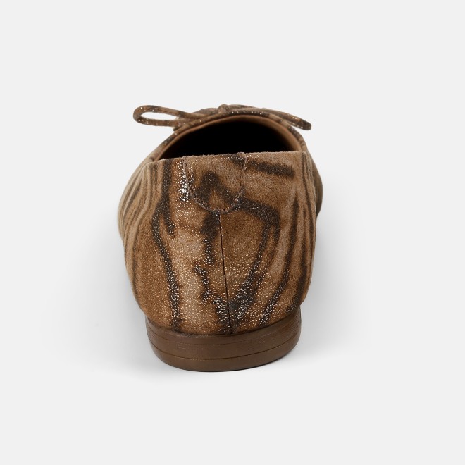 Mochi Women Brown Casual Ballerinas (SKU: 31-1024-12-36)