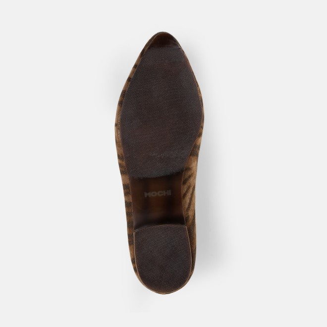 Mochi Women Brown Casual Ballerinas (SKU: 31-1024-12-36)