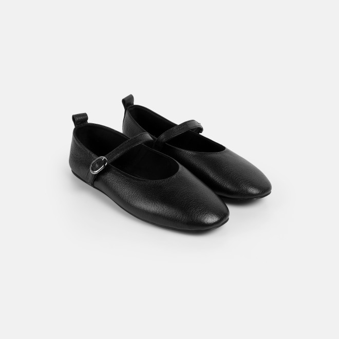 Mochi Women Black Formal Ballerinas (SKU: 31-1025-11-36)