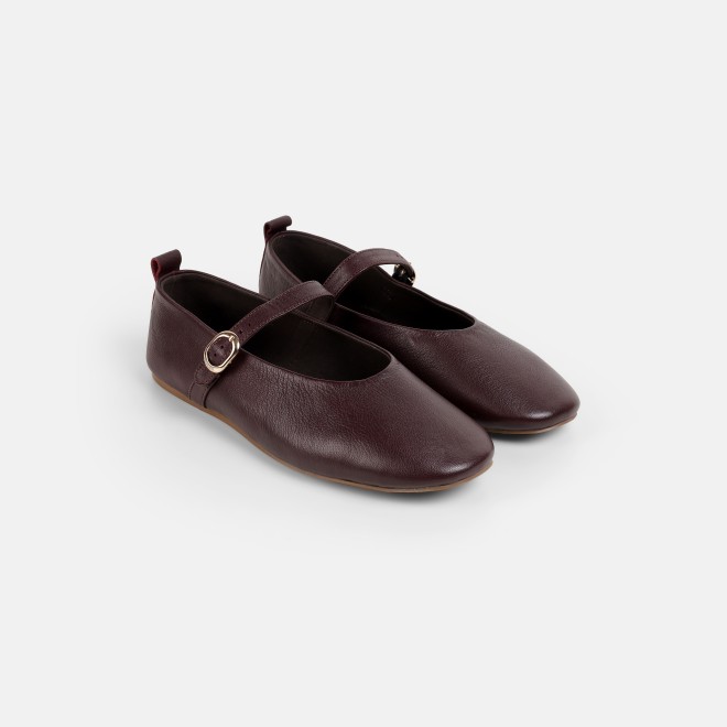Mochi Women Wine Formal Ballerinas (SKU: 31-1025-58-37)