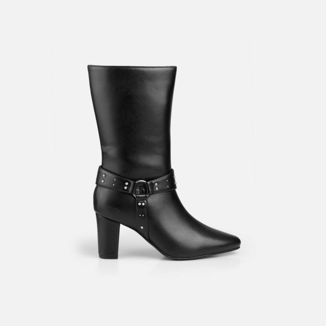 Mochi Women Black Party Boots (SKU: 31-1030-11-36)
