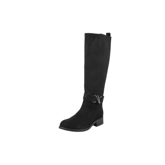Mochi Women Black Casual Boots (SKU: 31-1032-11-38)