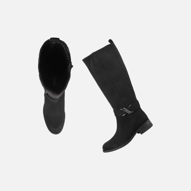 Mochi Women Black Casual Boots (SKU: 31-1032-11-38)