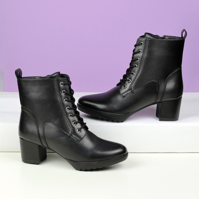 Women Black Party Boots