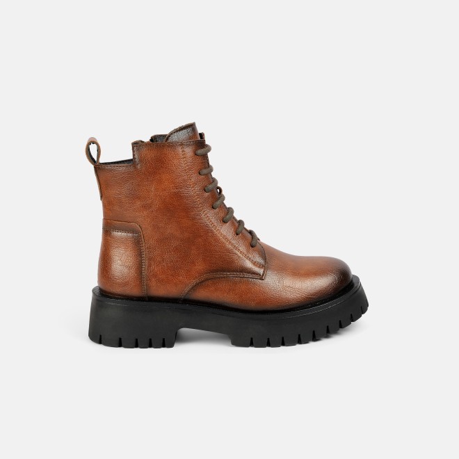 Mochi Women Tan Party Boots (SKU: 31-1040-23-36)