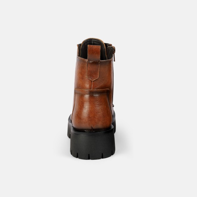 Mochi Women Tan Party Boots (SKU: 31-1040-23-36)