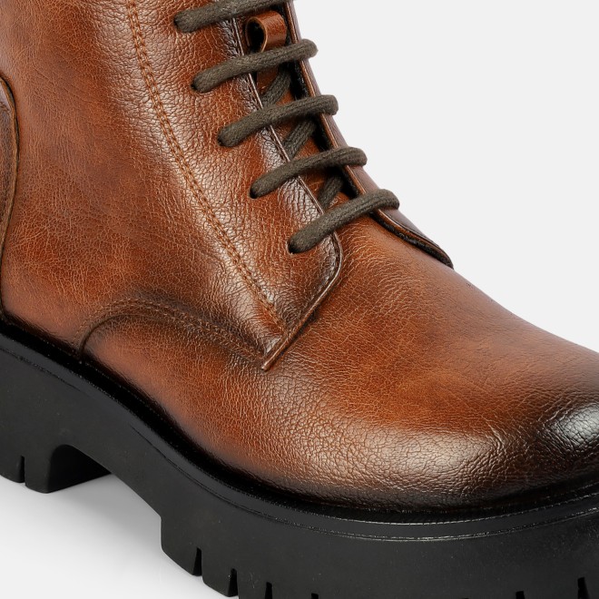 Mochi Women Tan Party Boots (SKU: 31-1040-23-36)