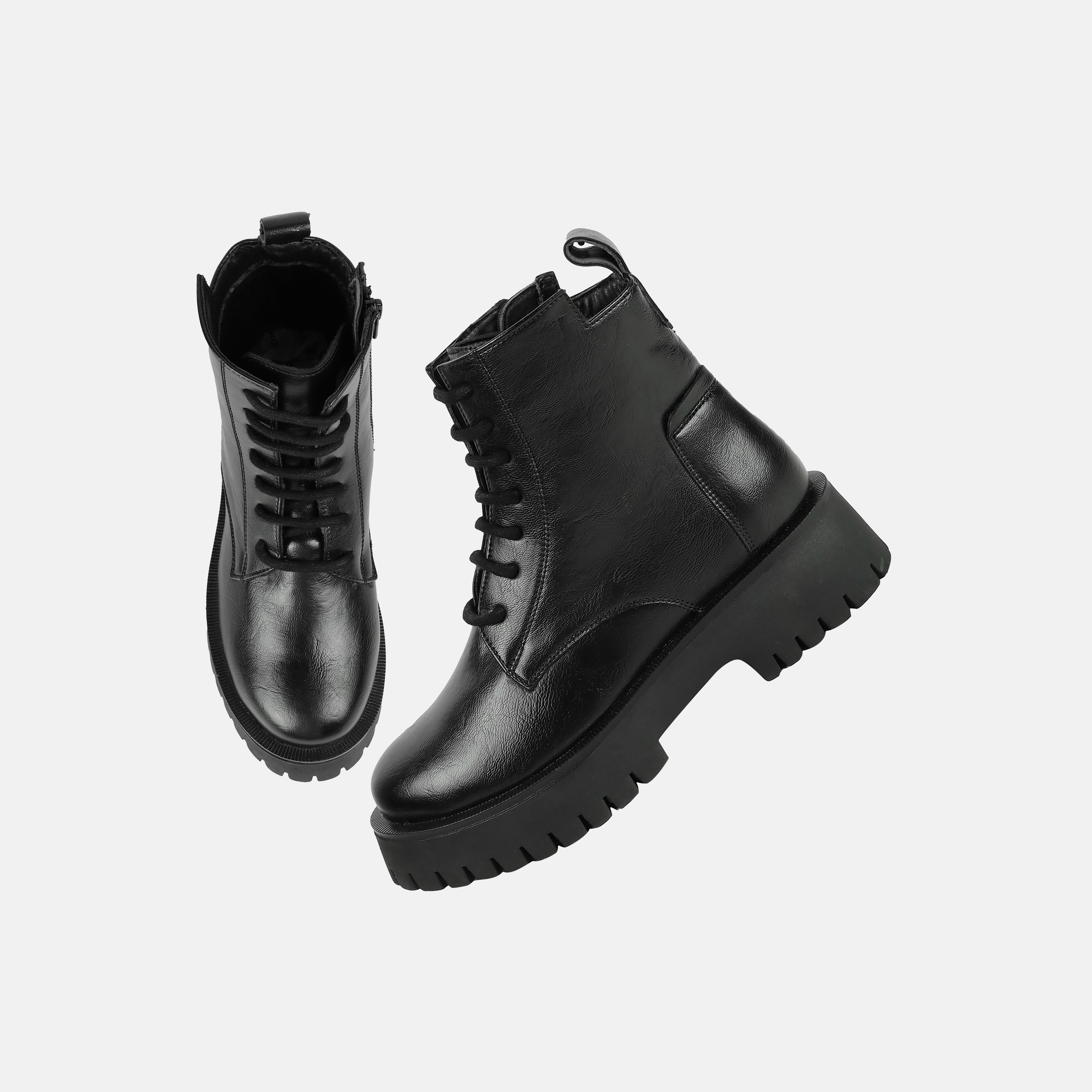 Mochi Women Black Party Boots (SKU: 31-1040-11-36)
