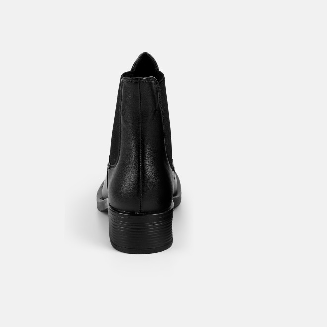 Mochi Women Black Casual Boots (SKU: 31-1043-11-36)