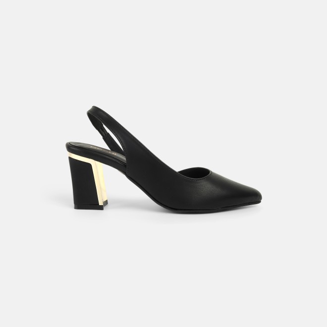 Mochi Women Black Formal Sandals (SKU: 31-1047-11-36)