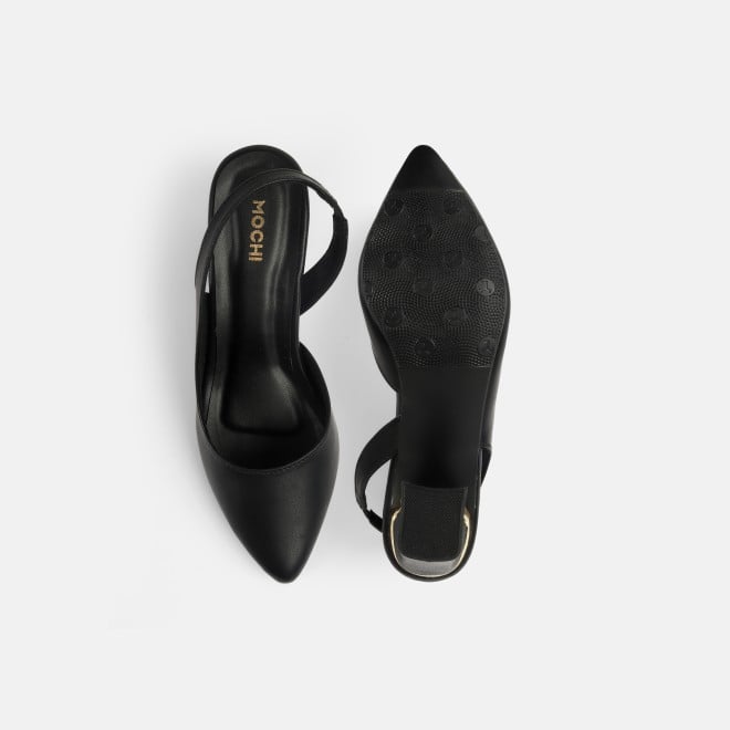 Mochi Women Black Formal Sandals (SKU: 31-1047-11-36)