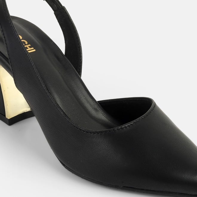 Mochi Women Black Formal Sandals (SKU: 31-1047-11-36)