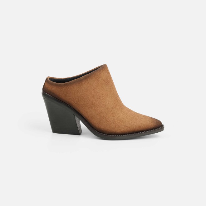 Mochi Women Tan Party Boots (SKU: 31-1051-23-37)