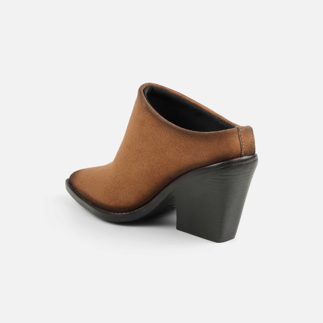 Mochi Women Tan Party Boots (SKU: 31-1051-23-37)