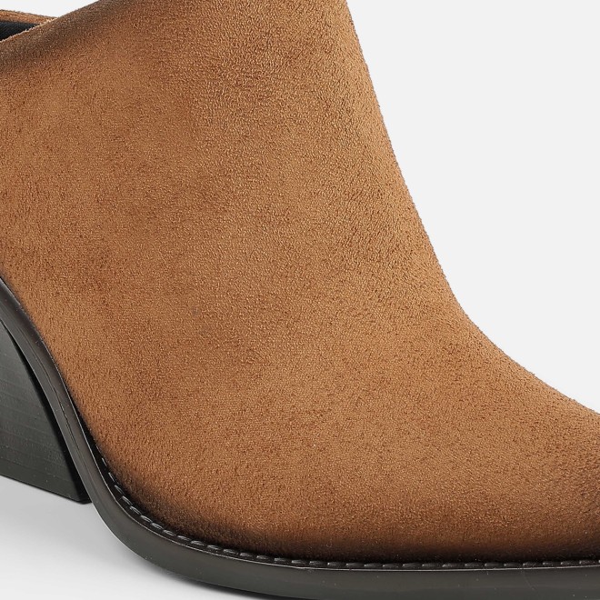 Mochi Women Tan Party Boots (SKU: 31-1051-23-37)
