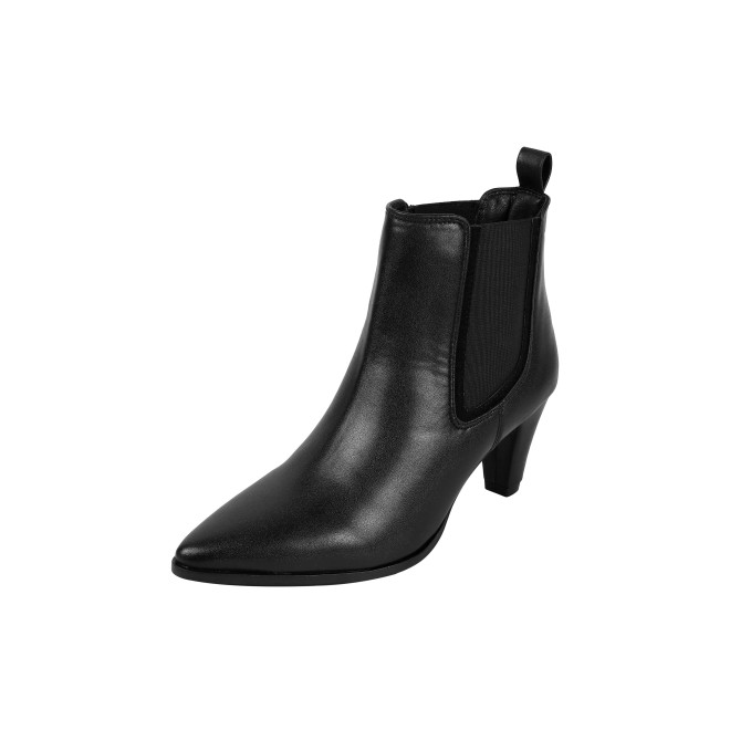 Mochi Women Black Party Boots (SKU: 31-1075-11-36)