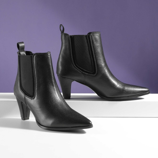 Women Black Party Boots