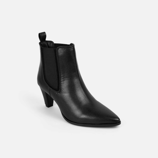 Mochi Women Black Party Boots (SKU: 31-1075-11-36)