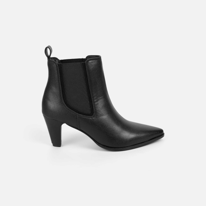 Mochi Women Black Party Boots (SKU: 31-1075-11-36)