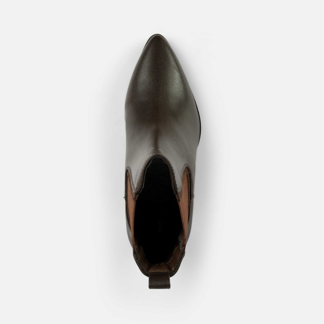Mochi Women Brown Party Boots (SKU: 31-1075-12-36)