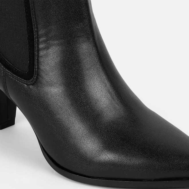 Mochi Women Black Party Boots (SKU: 31-1075-11-36)