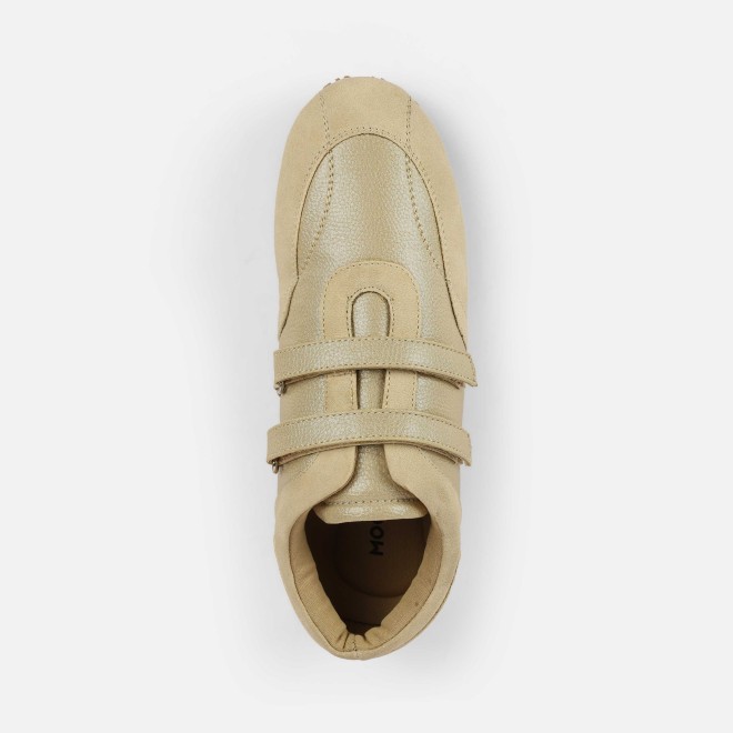 Mochi Women Gold Casual Sneakers (SKU: 31-1077-15-36)
