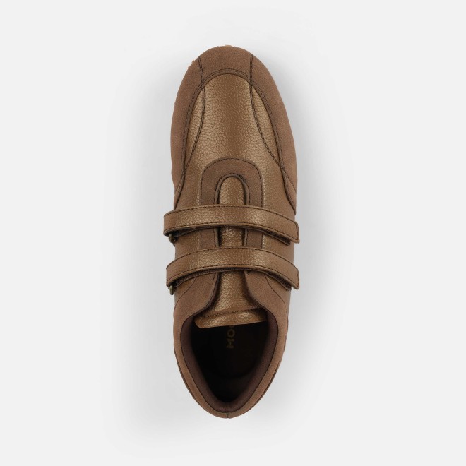Mochi Women Bronze Casual Sneakers (SKU: 31-1077-46-36)