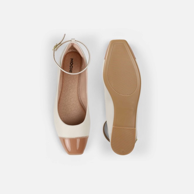 Mochi Women Peach Casual Ballerinas (SKU: 31-1091-80-37)
